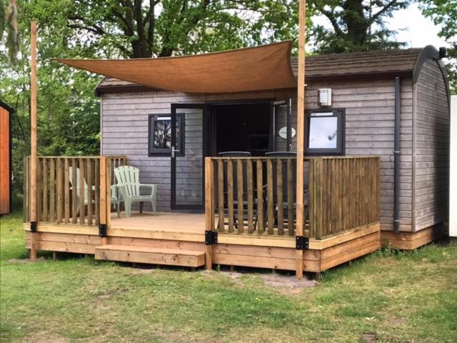 Tiny House De Wood Lodge Ootmarsum Exterior photo